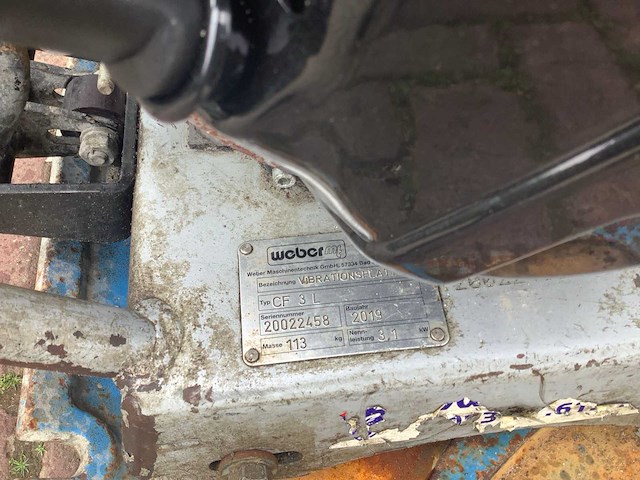 2019 weber cf3l trilplaat - afbeelding 8 van  8