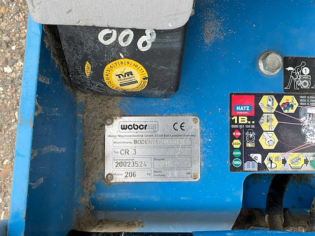 2019 weber cr3 trilplaat - afbeelding 6 van  11