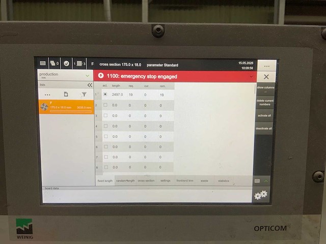 2019 weinig unicut p afkortcirkelzaagmachine - afbeelding 8 van  18