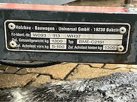 2019 weiro holzbau bauwagen rasant 350 schaft aanhangwagen - afbeelding 4 van  12