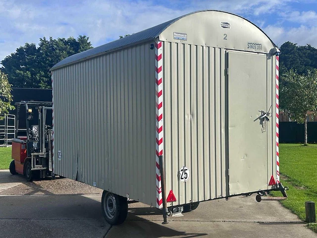 2019 weiro sinus b22 / sinus 350 schaftwagen / bouwkeet, enkelas - afbeelding 3 van  10