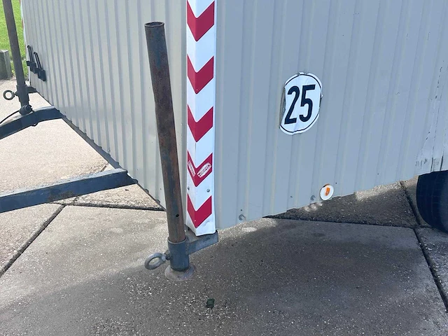 2019 weiro sinus b22 / sinus 350 schaftwagen / bouwkeet, enkelas - afbeelding 7 van  10