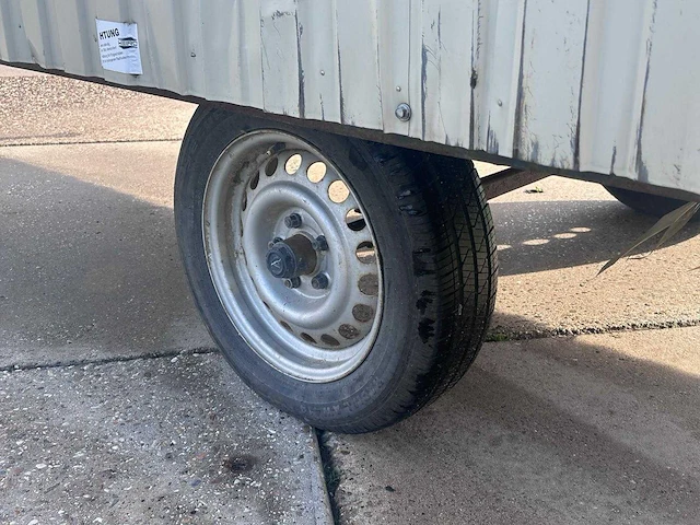 2019 weiro sinus b22 / sinus 350 schaftwagen / bouwkeet, enkelas - afbeelding 8 van  10