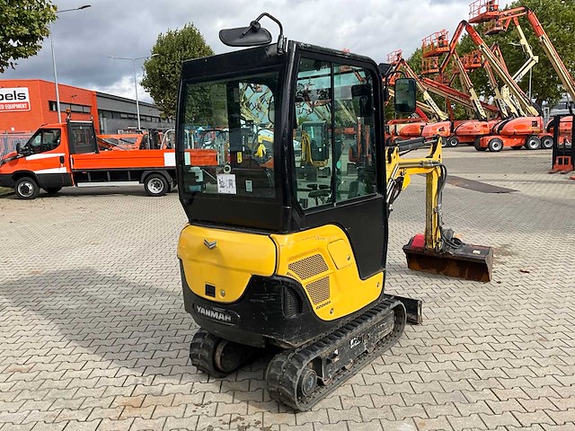 2019 yanmar sv16cr mini graafmachine - afbeelding 33 van  37