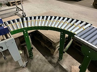 2019 youngsunpack mh-fj-1a dozensluitmachine met rollenbaan - afbeelding 3 van  4