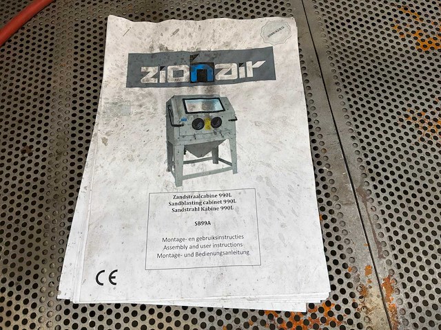 2019 zionair sb900 straalcabine - afbeelding 10 van  10