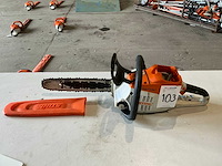202 stihl msa220c kettingzaag - afbeelding 1 van  4