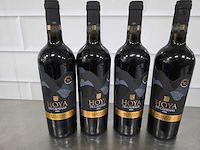 2020 - hoya de cadenas rode wijn fles (4x) - afbeelding 1 van  4