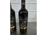 2020 - hoya de cadenas rode wijn fles (4x) - afbeelding 3 van  4