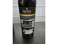 2020 - hoya de cadenas rode wijn fles (4x) - afbeelding 4 van  4