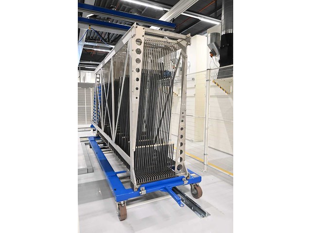 2020 - masévon - vcc - 20-delige afneembare glasbok transportwagen - trolley 5 - afbeelding 2 van  7