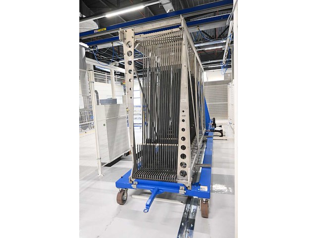 2020 - masévon - vcc - 20-delige afneembare glasbok transportwagen - trolley 5 - afbeelding 3 van  7