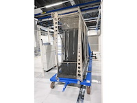 2020 - masévon - vcc - 20-delige afneembare glasbok transportwagen - trolley 5 - afbeelding 3 van  7