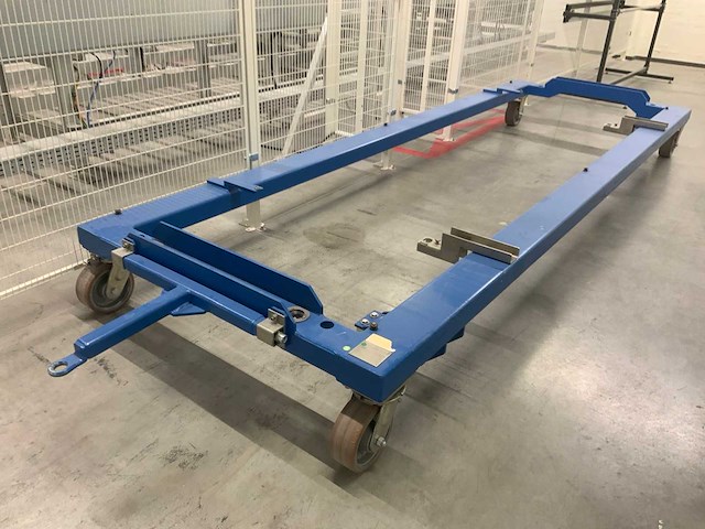 2020 - masévon - vcc - 20-delige afneembare glasbok transportwagen - trolley 6 - afbeelding 2 van  8