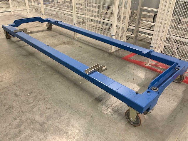 2020 - masévon - vcc - 20-delige afneembare glasbok transportwagen - trolley 6 - afbeelding 6 van  8