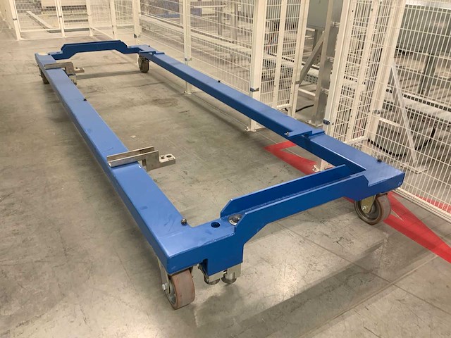 2020 - masévon - vcc - 20-delige afneembare glasbok transportwagen - trolley 6 - afbeelding 8 van  8