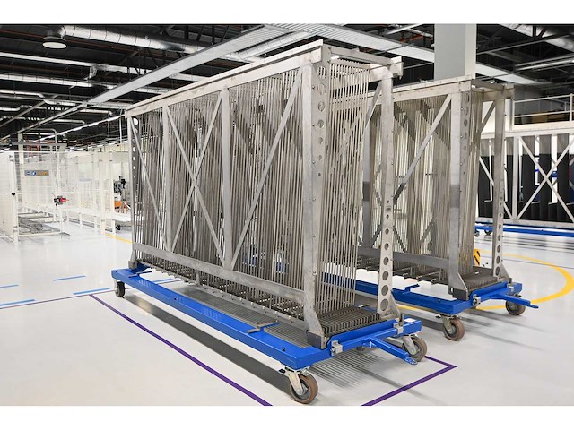 2020 - masévon - vcc - 20-delige afneembare glasbok transportwagen - trolley 8 - afbeelding 1 van  7