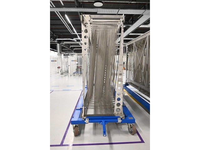 2020 - masévon - vcc - 20-delige afneembare glasbok transportwagen - trolley 8 - afbeelding 2 van  7