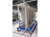 2020 - masévon - vcc - 20-delige afneembare glasbok transportwagen - trolley 8 - afbeelding 3 van  7