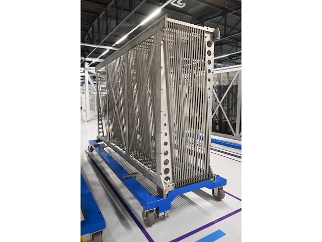 2020 - masévon - vcc - 20-delige afneembare glasbok transportwagen - trolley 8 - afbeelding 4 van  7