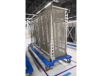 2020 - masévon - vcc - 20-delige afneembare glasbok transportwagen - trolley 8 - afbeelding 4 van  7