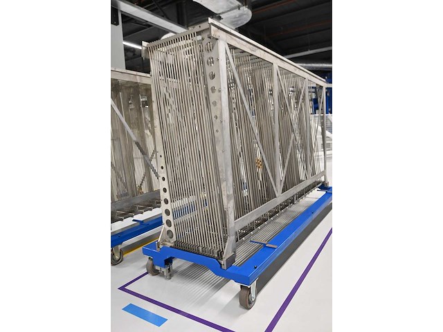 2020 - masévon - vcc - 20-delige afneembare glasbok transportwagen - trolley 8 - afbeelding 5 van  7