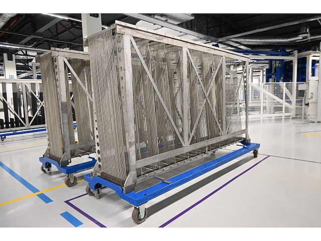 2020 - masévon - vcc - 20-delige afneembare glasbok transportwagen - trolley 8 - afbeelding 6 van  7