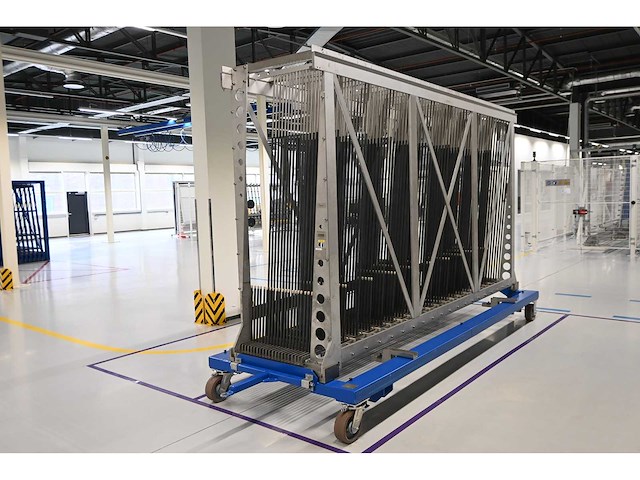 2020 - masévon - vcc- 20-delige afneembare glasbok transportwagen - trolley 7 - afbeelding 3 van  8