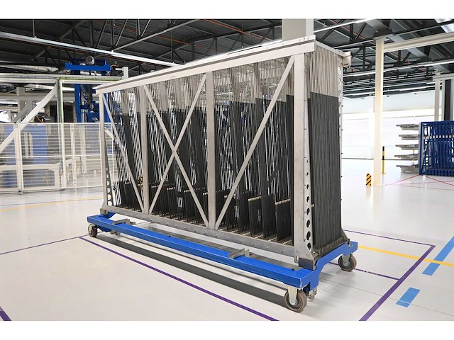 2020 - masévon - vcc- 20-delige afneembare glasbok transportwagen - trolley 7 - afbeelding 5 van  8