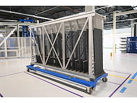 2020 - masévon - vcc- 20-delige afneembare glasbok transportwagen - trolley 7 - afbeelding 5 van  8