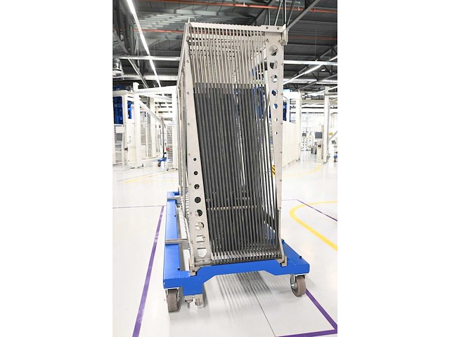 2020 - masévon - vcc- 20-delige afneembare glasbok transportwagen - trolley 7 - afbeelding 6 van  8