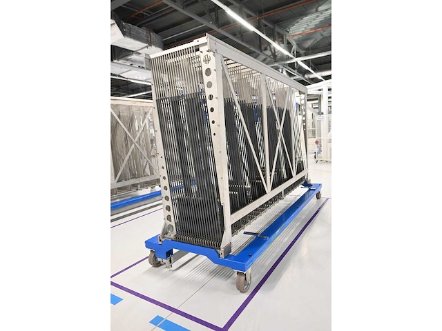 2020 - masévon - vcc- 20-delige afneembare glasbok transportwagen - trolley 7 - afbeelding 7 van  8