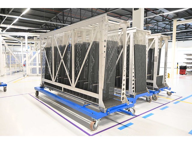 2020 - masévon - vcc- 20-delige afneembare glasbok transportwagen - trolley 9 - afbeelding 1 van  8