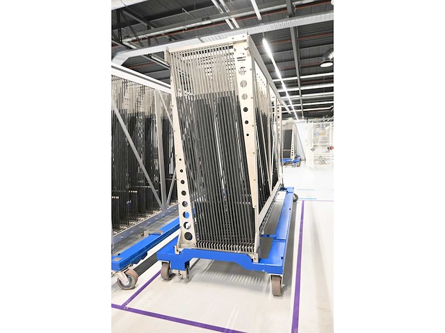 2020 - masévon - vcc- 20-delige afneembare glasbok transportwagen - trolley 9 - afbeelding 3 van  8