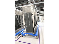 2020 - masévon - vcc- 20-delige afneembare glasbok transportwagen - trolley 9 - afbeelding 3 van  8
