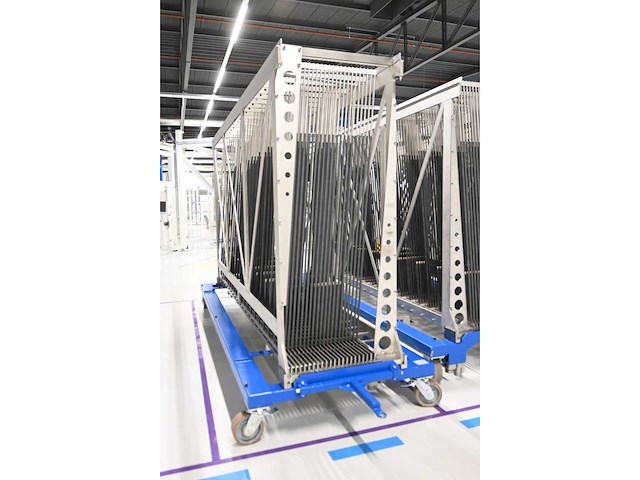 2020 - masévon - vcc- 20-delige afneembare glasbok transportwagen - trolley 9 - afbeelding 4 van  8