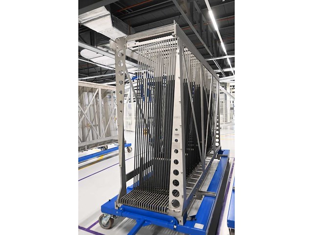 2020 - masévon - vcc- 20-delige afneembare glasbok transportwagen - trolley 9 - afbeelding 5 van  8