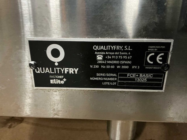 2020 - qualityfry fastchef elite fce+basic friteuse - afbeelding 8 van  14