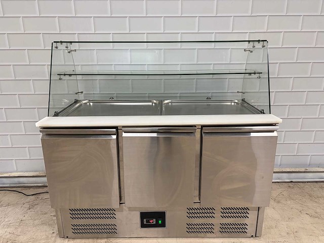 2020 - saro - s9039 - rvs - koelvitrine - afbeelding 2 van  9