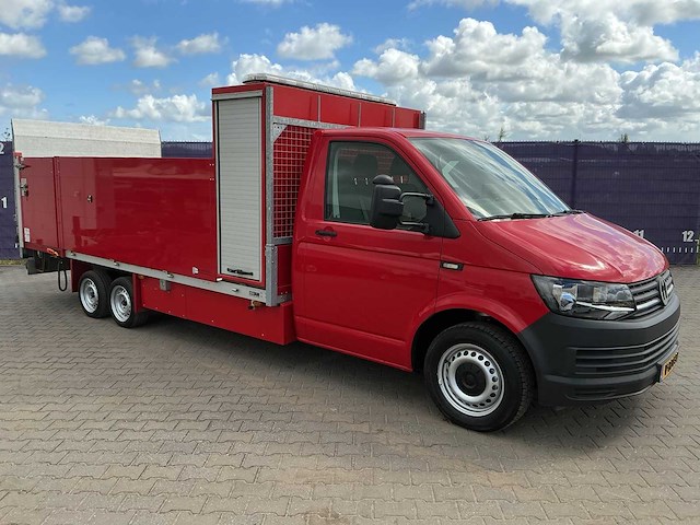 2020 - volkswagen - transporter - waterstof/elektrisch - open laadbak met laadklep - bedrijfswagen - afbeelding 9 van  24
