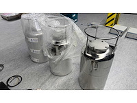 2020 - wilhelm schmidt jem 20 rvs canister - ongebruikt (3x) - afbeelding 2 van  10