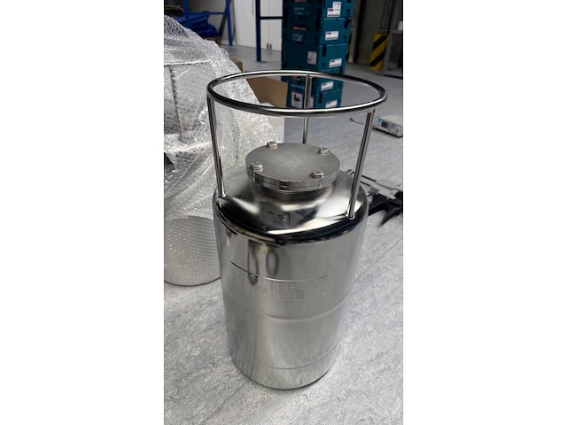 2020 - wilhelm schmidt jem 20 rvs canister - ongebruikt (3x) - afbeelding 6 van  10