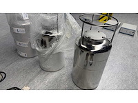 2020 - wilhelm schmidt jem 20 rvs canister - ongebruikt (3x) - afbeelding 7 van  10