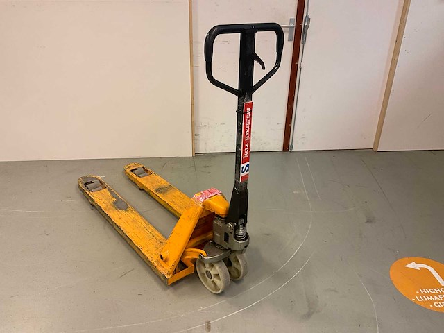 2020 ac hand hydraulische palletwagen - afbeelding 3 van  5