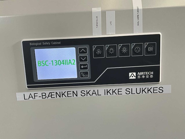 2020 airtech bsc-1304 bioveiligheidskast - afbeelding 6 van  7