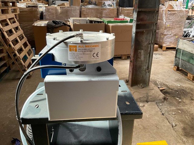 2020 all mecanic 197.f200.00 aluminium profiel ponsinstallatie met tooling - afbeelding 4 van  32