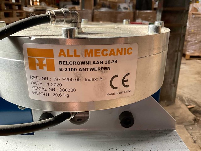 2020 all mecanic 197.f200.00 aluminium profiel ponsinstallatie met tooling - afbeelding 5 van  32