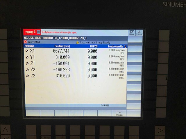 2020 a.m.d. hm 120 dd cnc balkhoutbewerkingsmachine - afbeelding 11 van  24