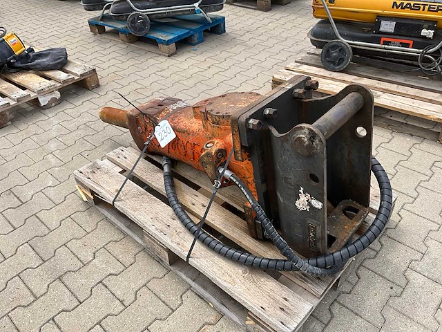 2020 atlas copco sb 452 hydraulische sloophamer - afbeelding 4 van  9