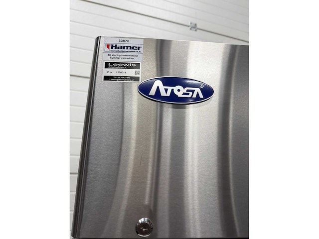 2020 atosa mbf8116gr rvs koelkast - afbeelding 3 van  6